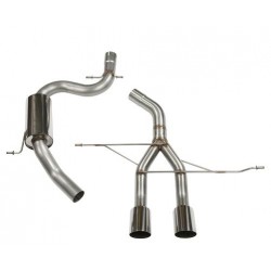 Piper exhaust Leon MK2 Cupra R - cat-back system with 0 silencers, Piper Exhaust, [TSEA15BS